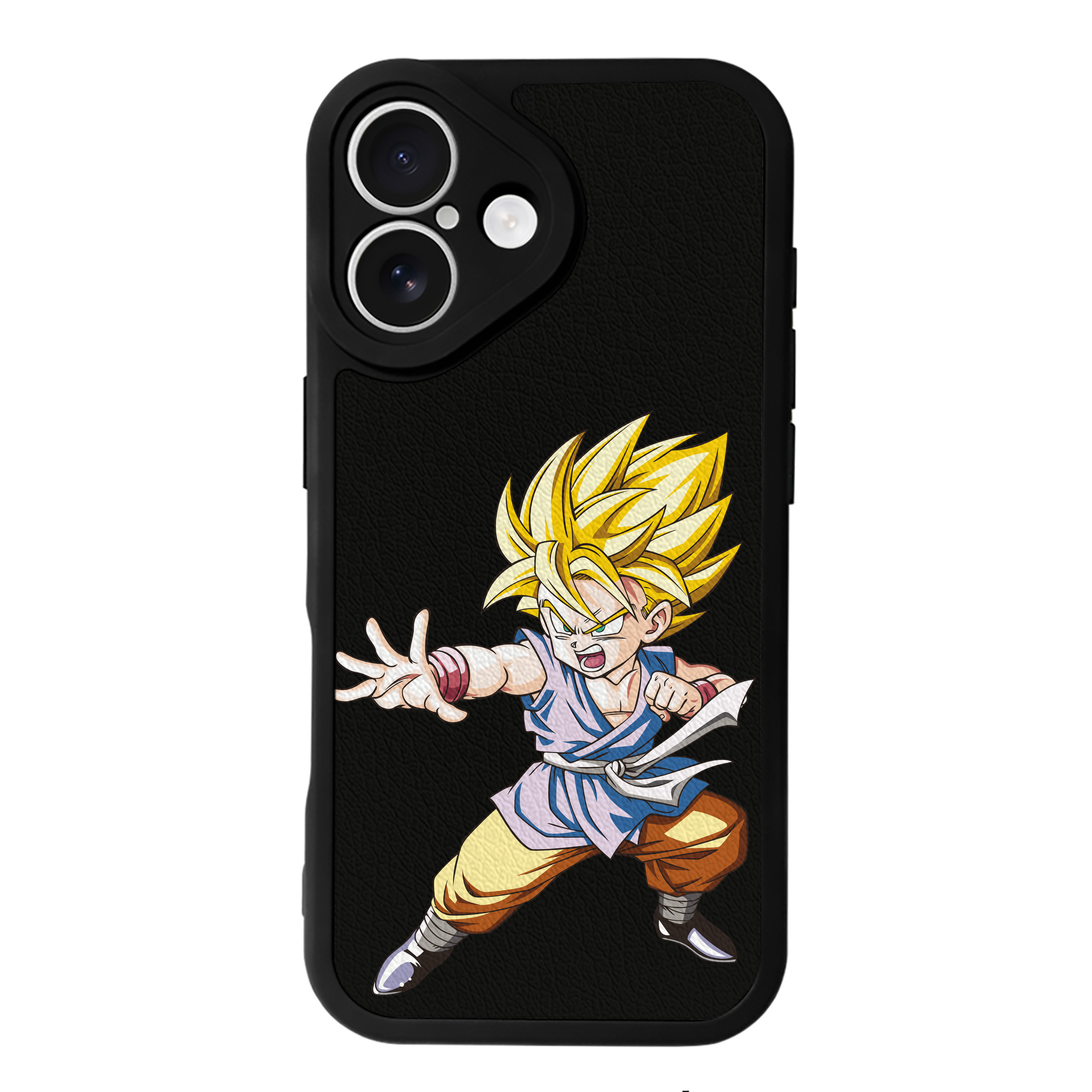 （画像用） ドラゴンボール ベジット DRAGON BALL Vegetto 【iPhone 16シリーズ対応】シリコンスマホケース（レザー調） 材質：シリコン